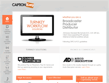Tablet Screenshot of captioneasy.com
